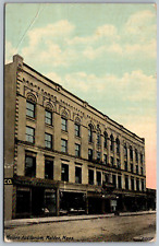 Malden Massachusetts 1912 Postcard Malden Auditorium Coal Business picture