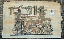 Egyptian Papyrus The king at war, massacring his enemies. picture