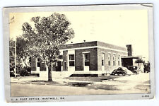 US Post Office Hartwell Georgia Postcard A714 picture