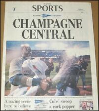 9/28/2003 Chicago Tribune Sports Cubs Win NL Central Sammy Sosa Champagne W picture