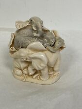 Harmony Kingdom Treasure Jests Trumpeters Ball 1996 Elephants Made in England picture