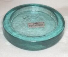 Skanse Fine Solid Green Glass Candle Sculpture Base picture