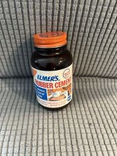 Elmer’s Rubber Cement Jar (empty) Vintage 1976 with Brush Attached To Lid picture