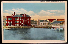 Vintage Postcard 1943 Municipal Hospital, Moorhead City, North Caroliina (NC) picture