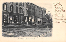 1906 Stores Main St. Bound Brook NJ post card picture