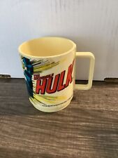 Vintage The Incredible Hulk Plastic Cup picture