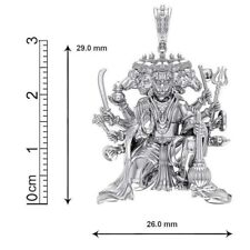 Sterling Silver Hanuman Pendant For Men & Women picture