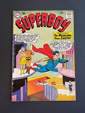 Superboy #81 - The Weakling from Earth  (DC, 1960) VG+ picture