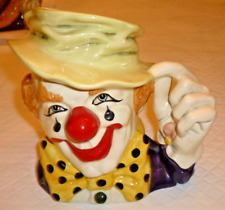 ROYAL DOULTON LARGE CHARACTER JUG THE CLOWN D6834 picture