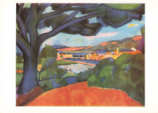 Landscape The Blue Oak, Andre Derain, Pallas Gallery London, Vintage Postcard picture