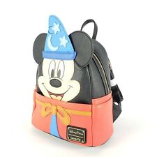 2020 Disney Park Sorcerer Mickey Fantasia Loungefly Mini Backpack Ink& Paint Bag picture