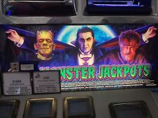 WMS BB2 Monster Jackpots Software Williams Stand Alone Belly Glass Included. picture