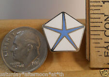 1963-72 PENTASTAR CHRYSLER MOPAR Blue Enamel Chrome Collectable Lapel Pin Hat picture