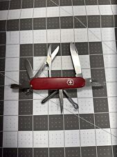 Victorinox Super Tinker Swiss Army Pocket Knife Red 91MM 4200 picture