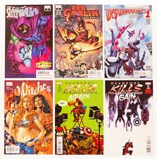 Sleepwalker,Red Goblin Red Death,Web Warriors,Witches, Deadpool Kills the MU Lot picture