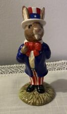 Vintage 1985 Royal Doulton Bunnykins UNCLE SAM DB50 Made in England picture