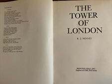 TOWER OF LONDON By R. J Minney - 1970 edition HC/DJ picture