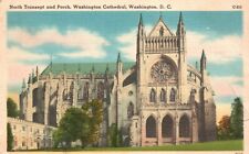 Postcard Washington DC Washington Cathedral North Transept & Porch Old PC a7550 picture