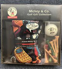 Vintage Mickey & Co Golf Collection New Box Set Tie, Ball Tees Disney picture