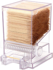 Serve Clean Toothpick Dispenser Clear- Restaurant-Style New picture