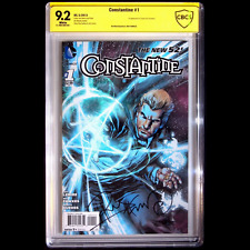 Constantine #1 - DC 2013 - Sgned by writer Ray Fawkes - CBCS 9.2 picture