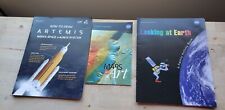 LOT OF NASA ACTIVITIES BOOKLETS: MARS AS ART: LOOKING AT EARTH: HOW TO DRAW: G picture