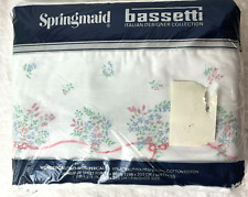 Springmaid Wondercale King Flat Sheet Bassetti Italian Collection Toscana picture