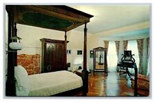Ringwood Manor State Park NJ New Jersey Passaic Peter Cooper's Bedroom Postcard  picture