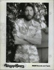1974 Press Photo Wayne Berry, musician. - mjp05303 picture