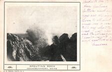Postcard ME Kennebunkport Maine Spouting Rock Posted 1904 Vintage PC H3480 picture