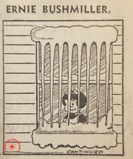 1941 NANCY Daily Comic Strip Ernie Bushmiller Blizzard No School Icicle Jail Dec picture
