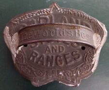 antique rare tin advertising cookie cutter Garland stoves and Ranges picture