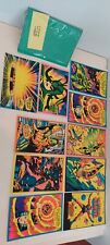 MARVEL Comics 1971 THIRD EYE Black Light GREETING CARD Lot Of 10 with Envelopes  picture
