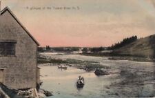 Postcard A Glimpse Tusket River NS Canada picture