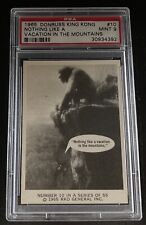 PSA 9 1965 Donruss King Kong #10 Nothing Like Vacation Horror Monster 60s Mint picture