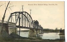 Missouri River Katy Railroad Bridge, Boonville, Mo. Missouri Postcard #2521. picture