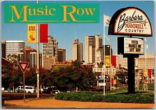 Postcard: Music Row Nashville, Tennessee - Sunset Over the City A201 picture