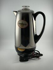Vintage Electric Farberware 12 cup Percolator #142 ST Super, EXC. Cond. Coffee picture