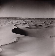 24x18 ALGIERS Jean Morin/Algiers 1949 - BENI ABBES, dunes - vintage silver print picture