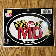Vintage MD Maryland decal Sticker picture