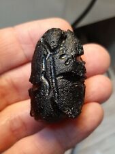  Rare Tektite - Billitonite perfect stick  - 31,74g / 4,1cm - Batu Satam picture