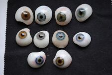 10 very nice antique german human prosthetic glass eyes picture
