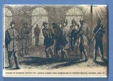 PETERSEN HOUSE *2X3 FRIDGE MAGNET* ASSASSINATION ABRAHAM LINCOLN DIED IN THIS DC picture