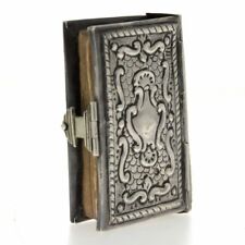 Rare & Important Silver Binded Miniature Hebrew Prayer Book Venice Italy 1731 picture