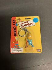 Vintage 1999 The Simpsons Bart Keychain, Mint In Package picture