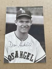 Dan Ardell Los Angeles Angels Signed Photo picture