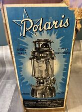 Vintage Polaris Kerosene 500 CP Pressure Lantern Steel Lamp Made In Hong Kong picture