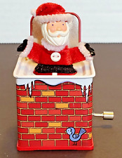 2004 Hallmark Christmas Ornament Pop Goes Santa 2nd In Jack In Box Series picture
