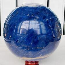3580g Blue Sodalite Ball Sphere Healing Crystal Natural Gemstone Quartz Stone picture