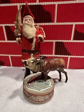 Antique German Reindeer Santa Claus Belsnickel 